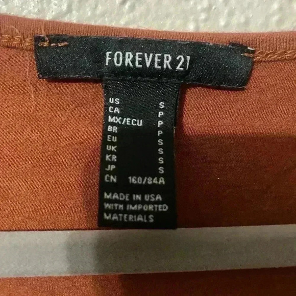 Forever 21 Lot of 3 Size S Cropped Shirts - Picture 11 of 11